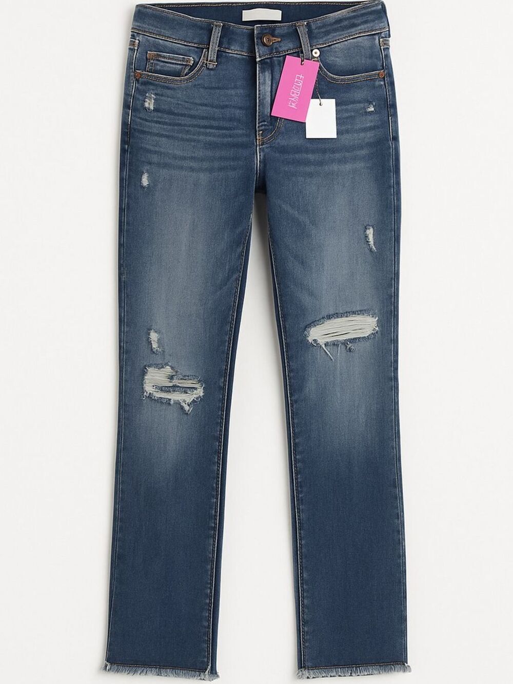 Sneak Peek Jeans Skinny Long Size 11 Distressed NWT